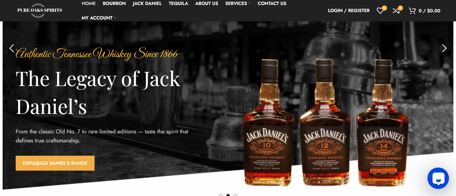 fireshot capture 005 buy premium bourbon, jack daniel’s & tequila online [pureoakspirits.com]